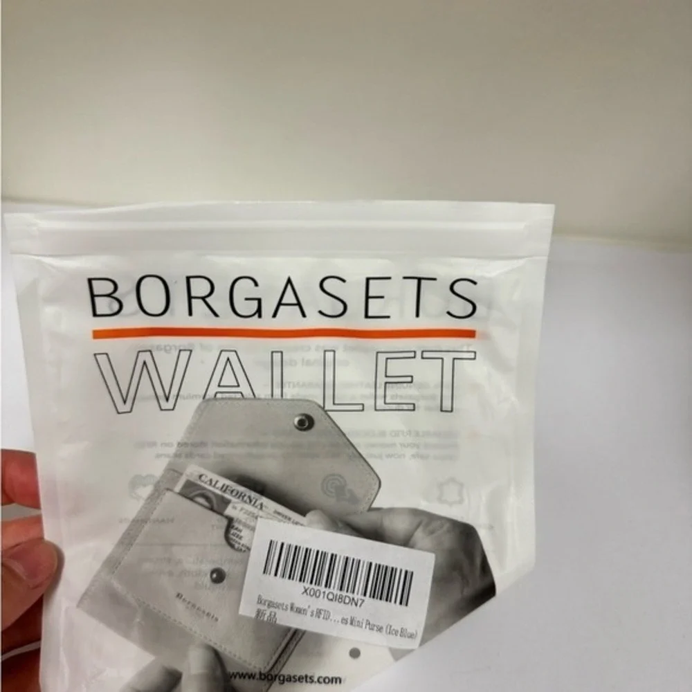 Borgasets Wallet in‎ Ice Blue